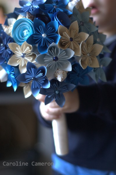 kusudama bouquet 3, diy paper bouquet